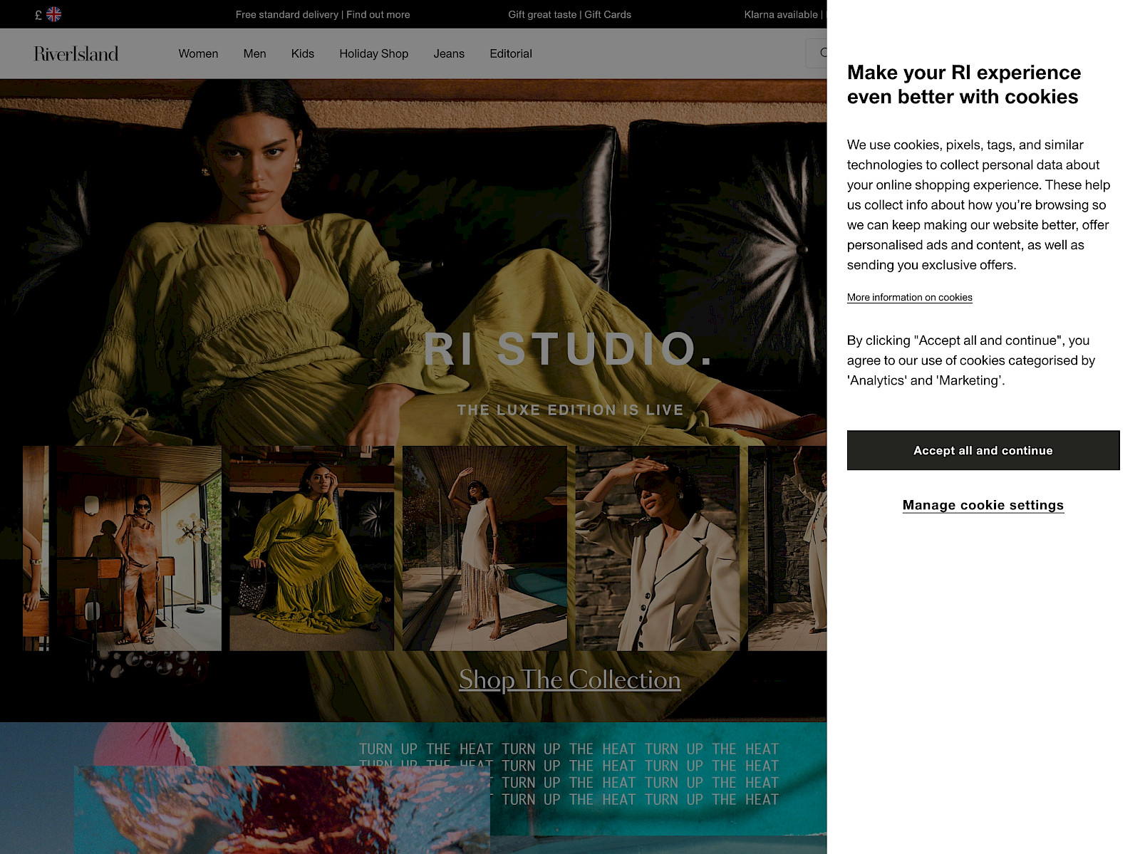 River Island Screenshot