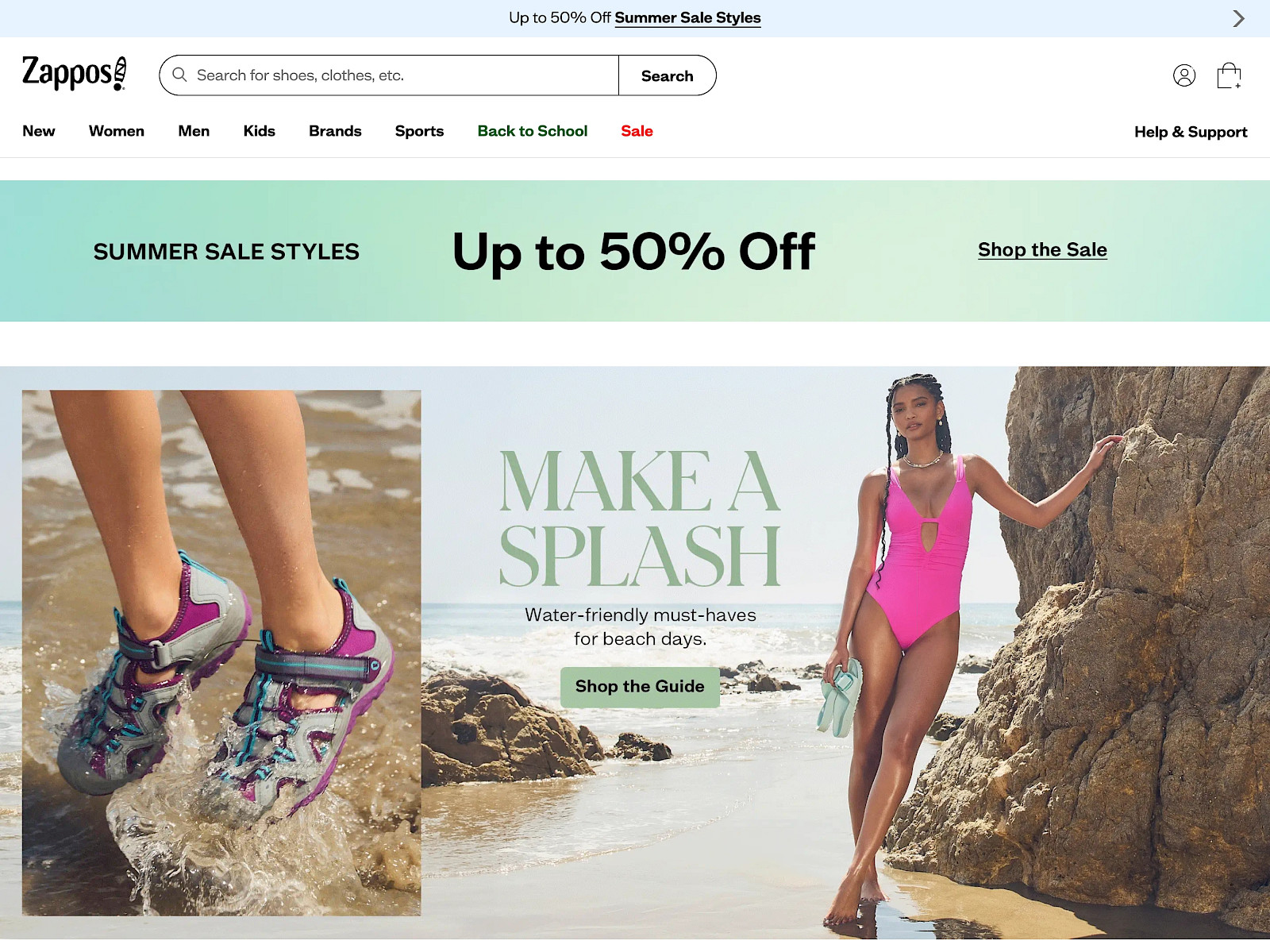 Zappos.com Screenshot