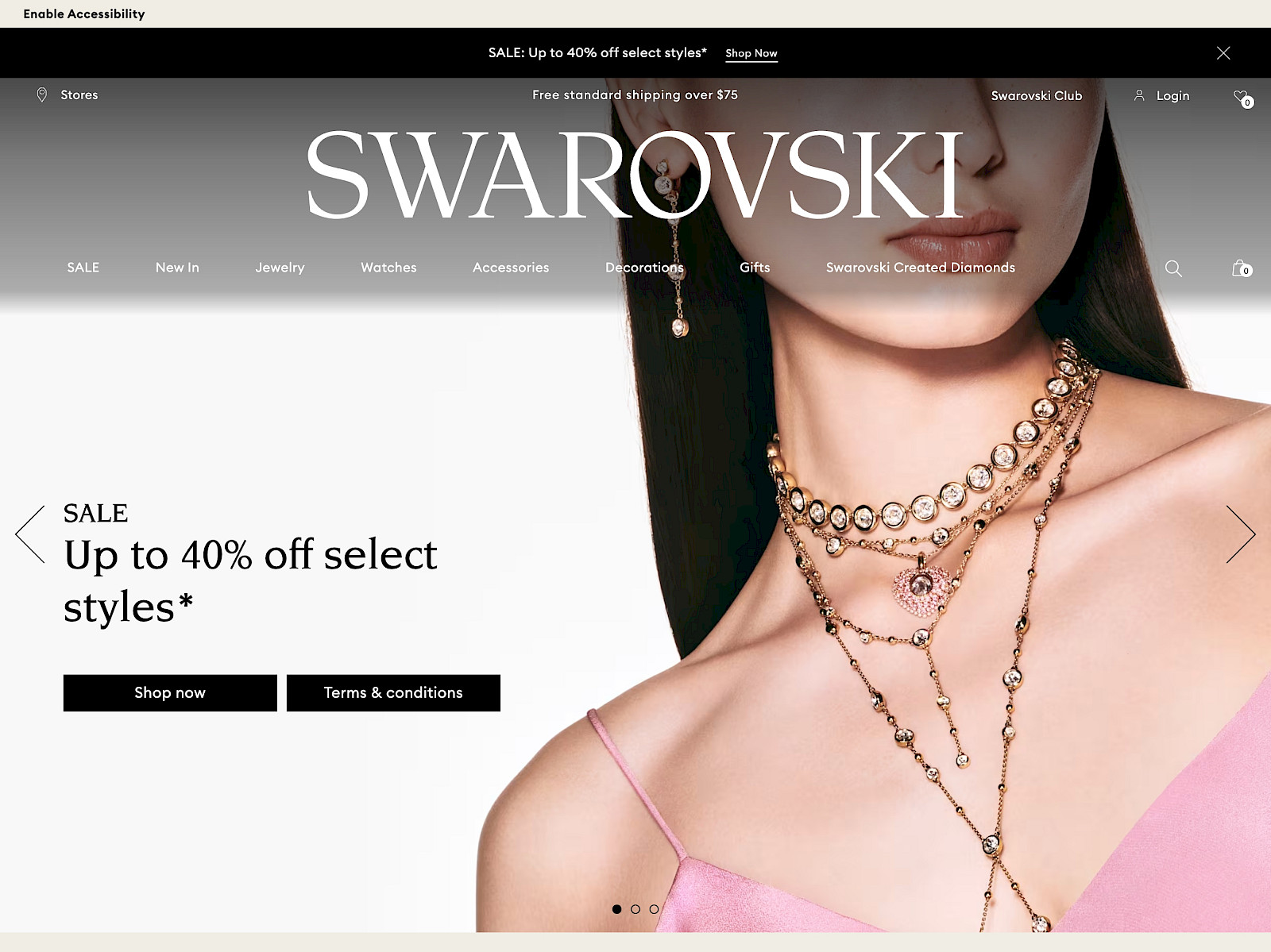 Swarovski Screenshot