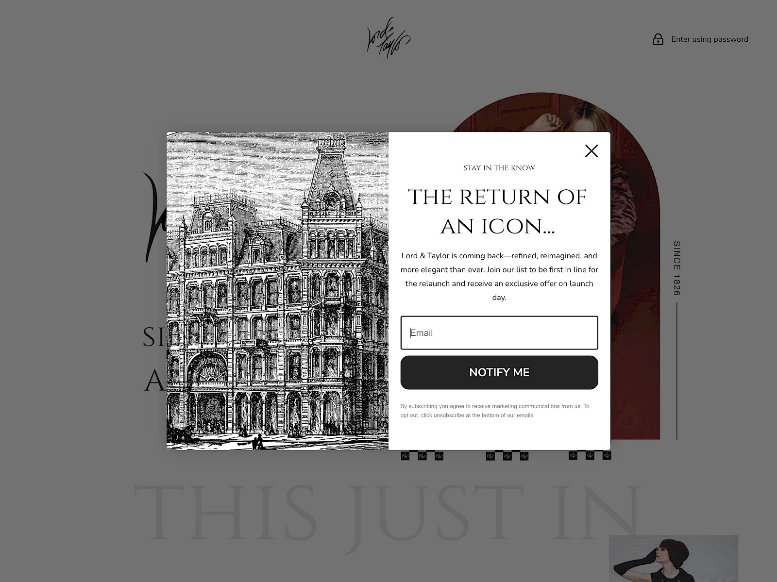 Lord & Taylor Screenshot