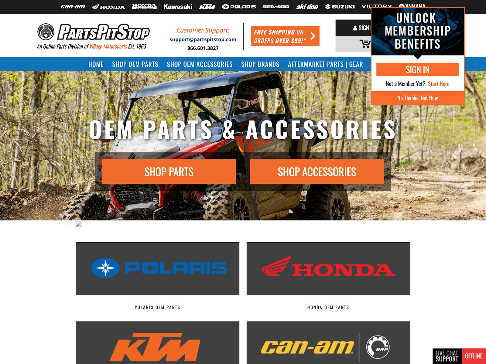 Parts Pit Stop Screenshot