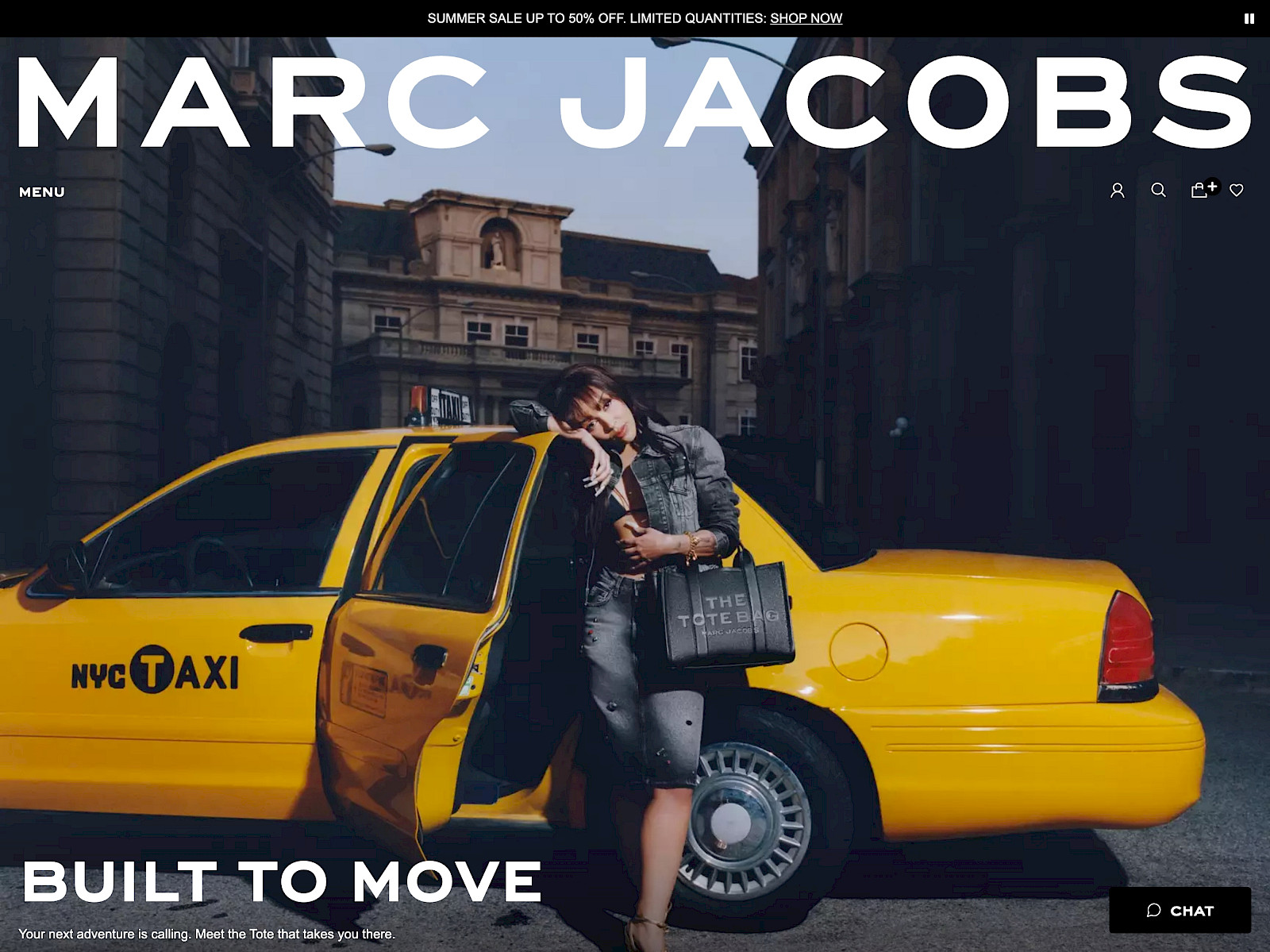 Marc Jacobs Screenshot