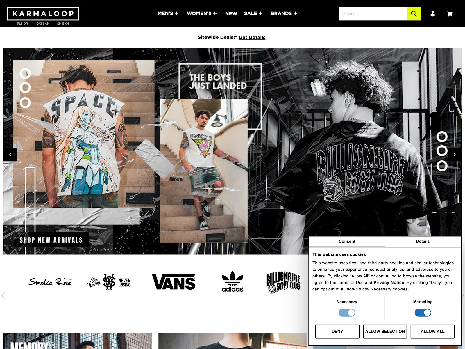 Karmaloop Screenshot