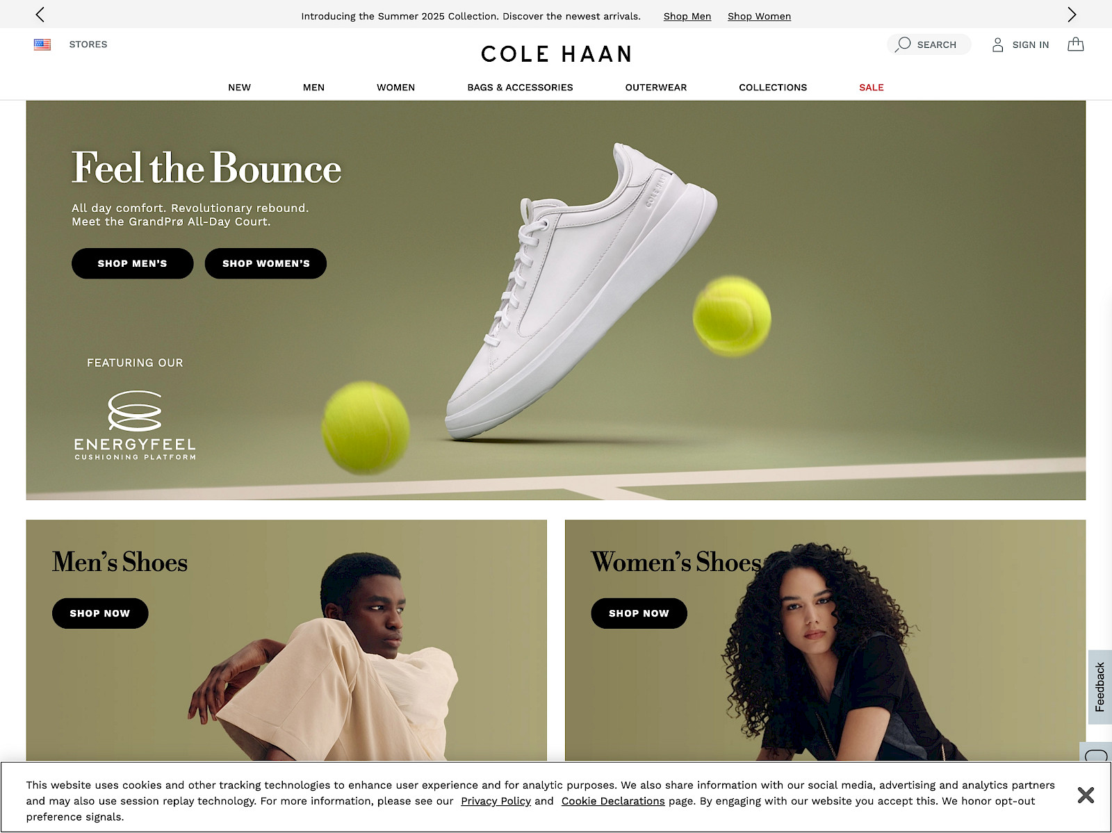 Cole Haan Screenshot