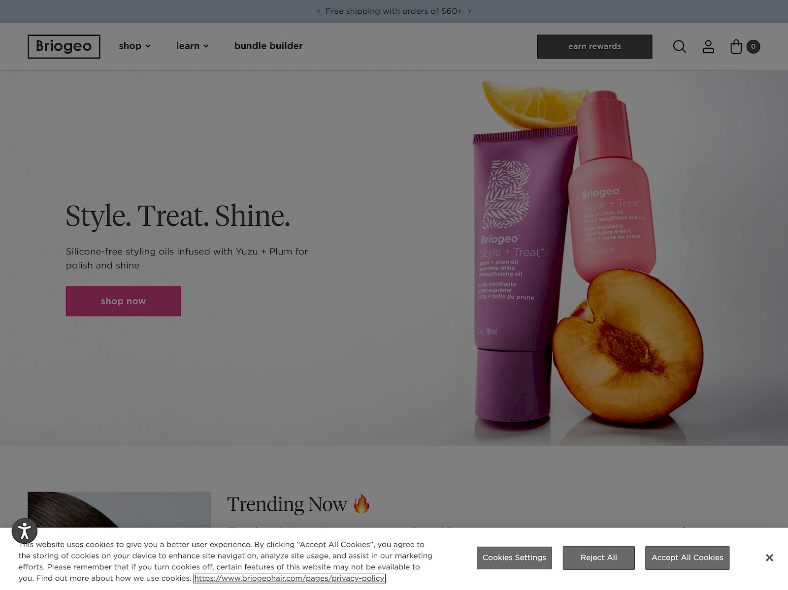 Briogeo Hair Care Screenshot