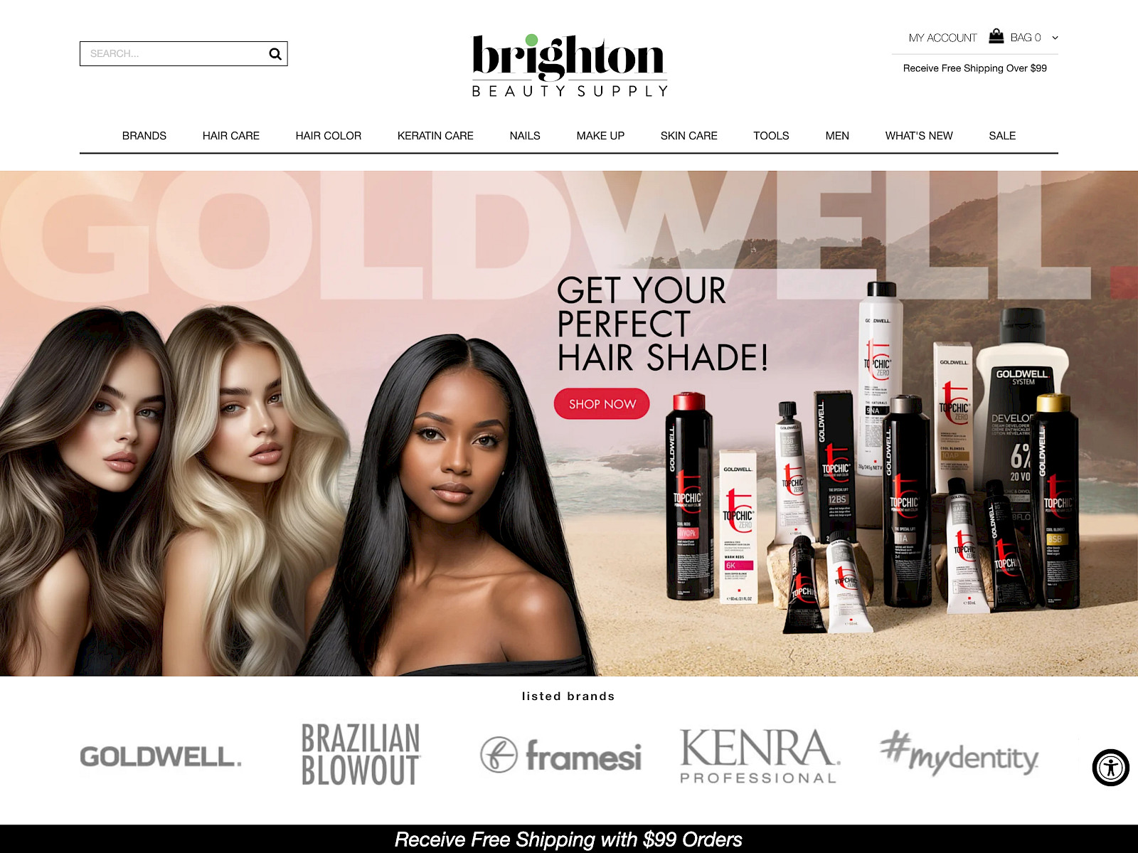 Brighton Beauty Supply Screenshot
