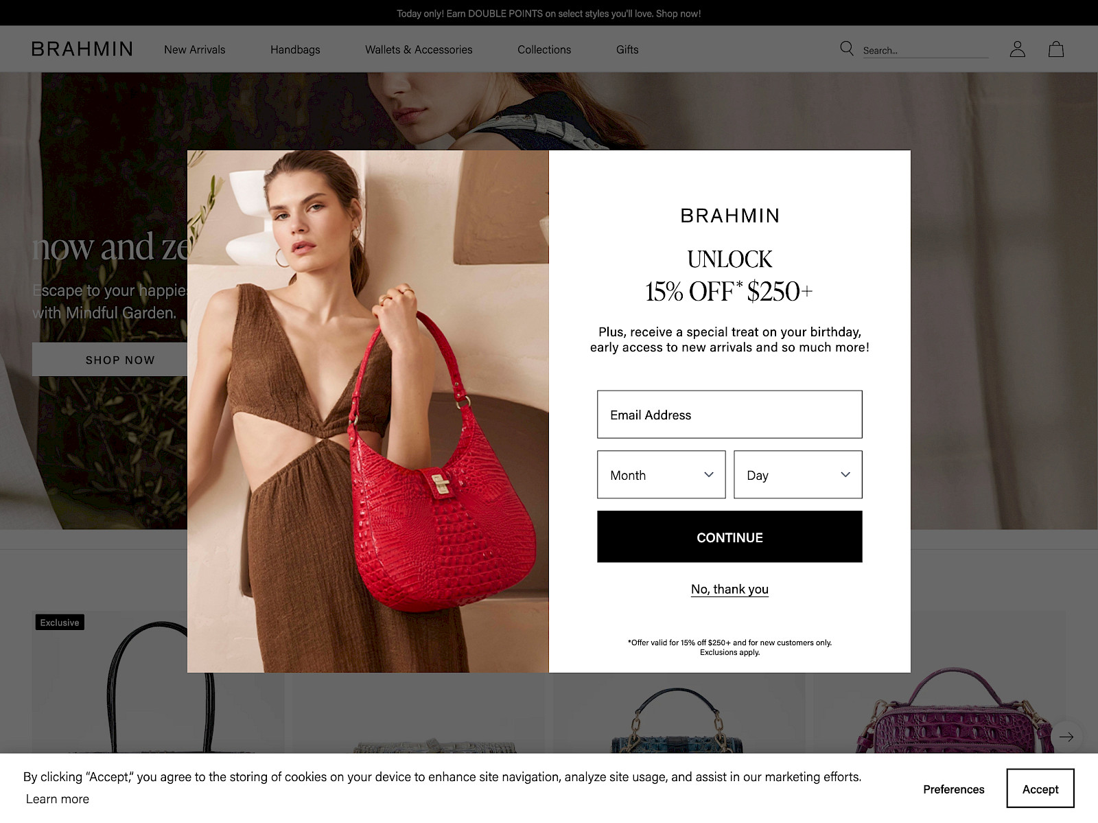 Brahmin Handbags Screenshot