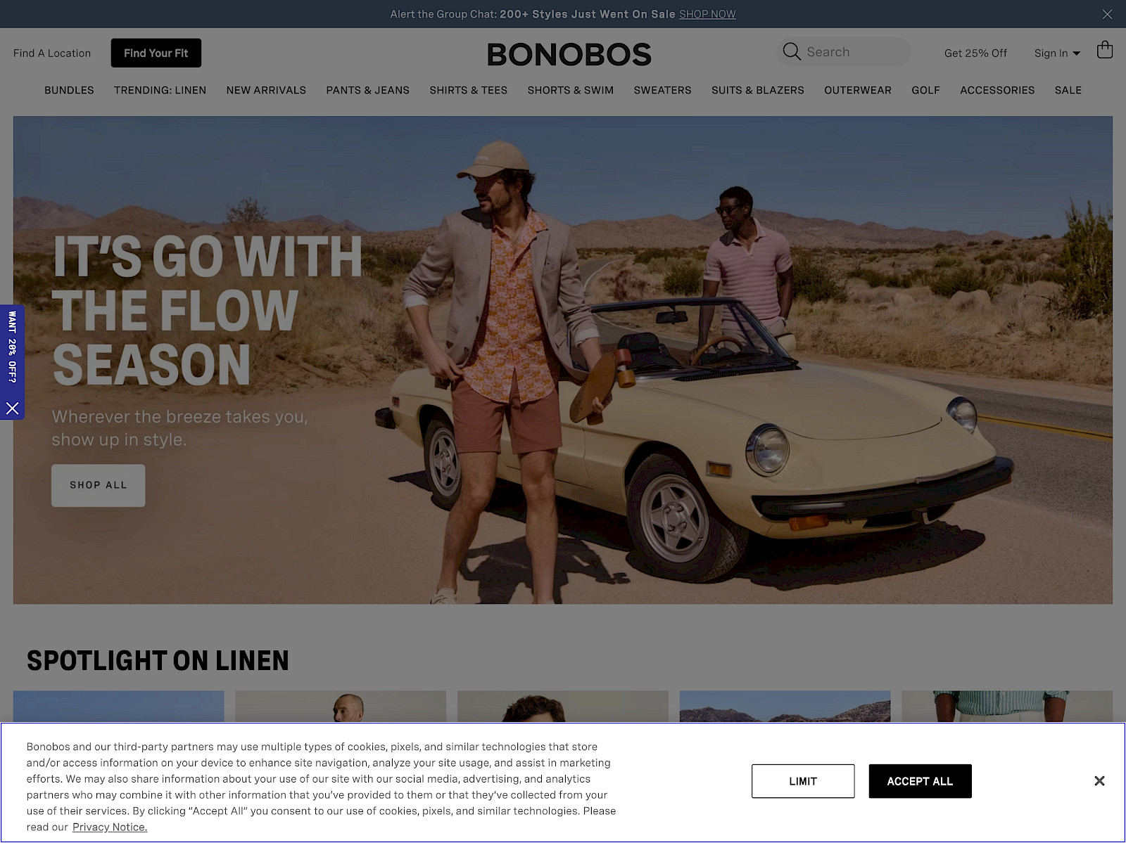 Bonobos Screenshot