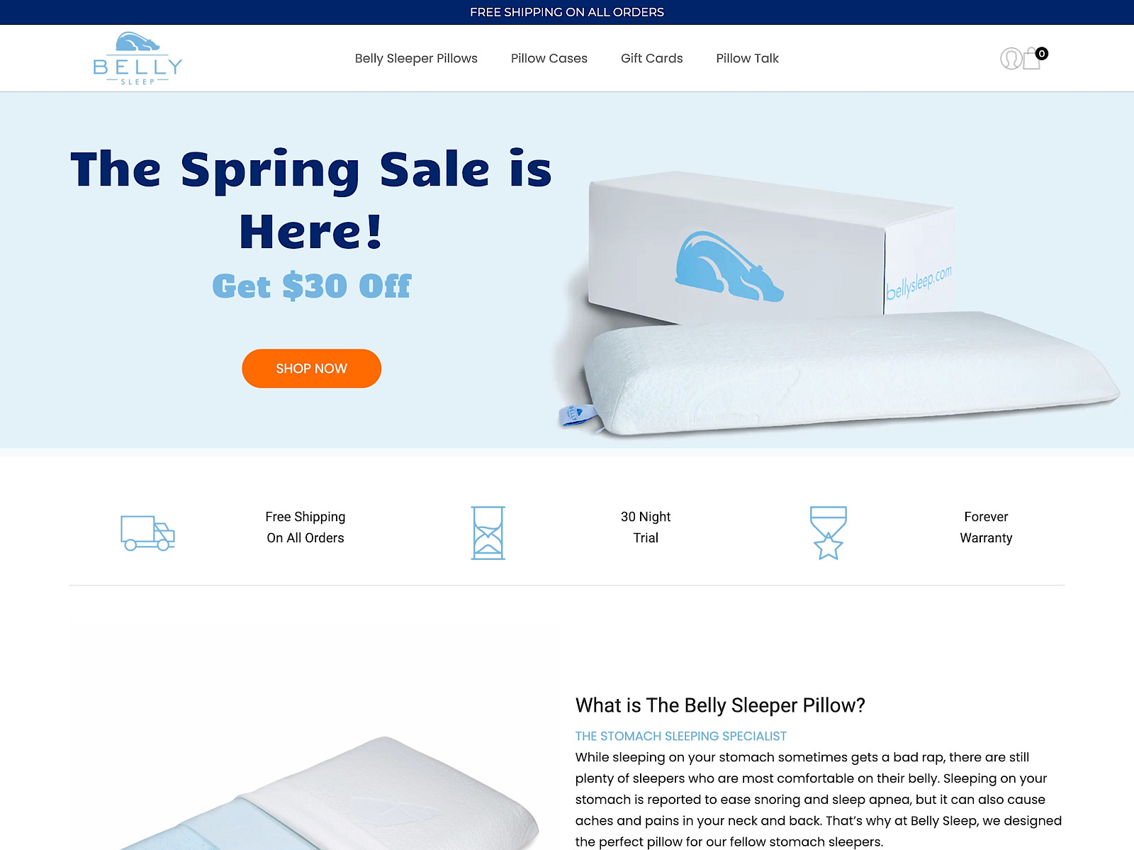 Belly Sleep Screenshot