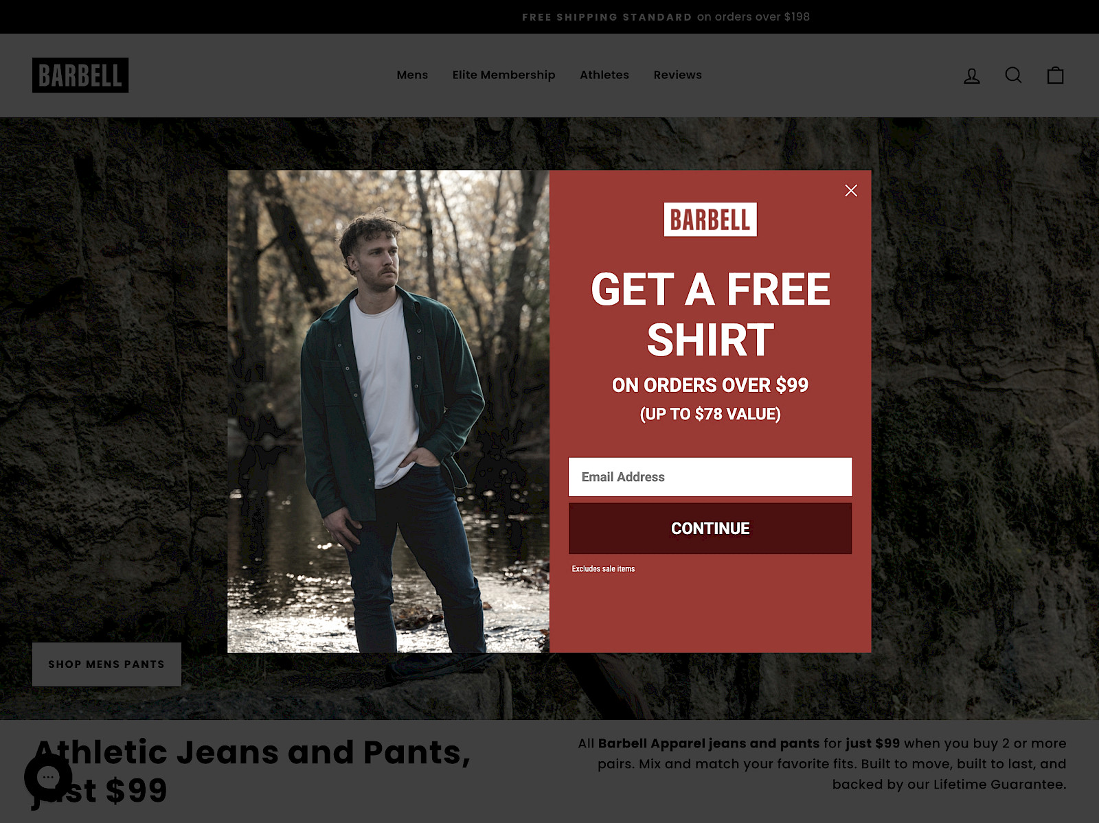 Barbell Apparel Screenshot