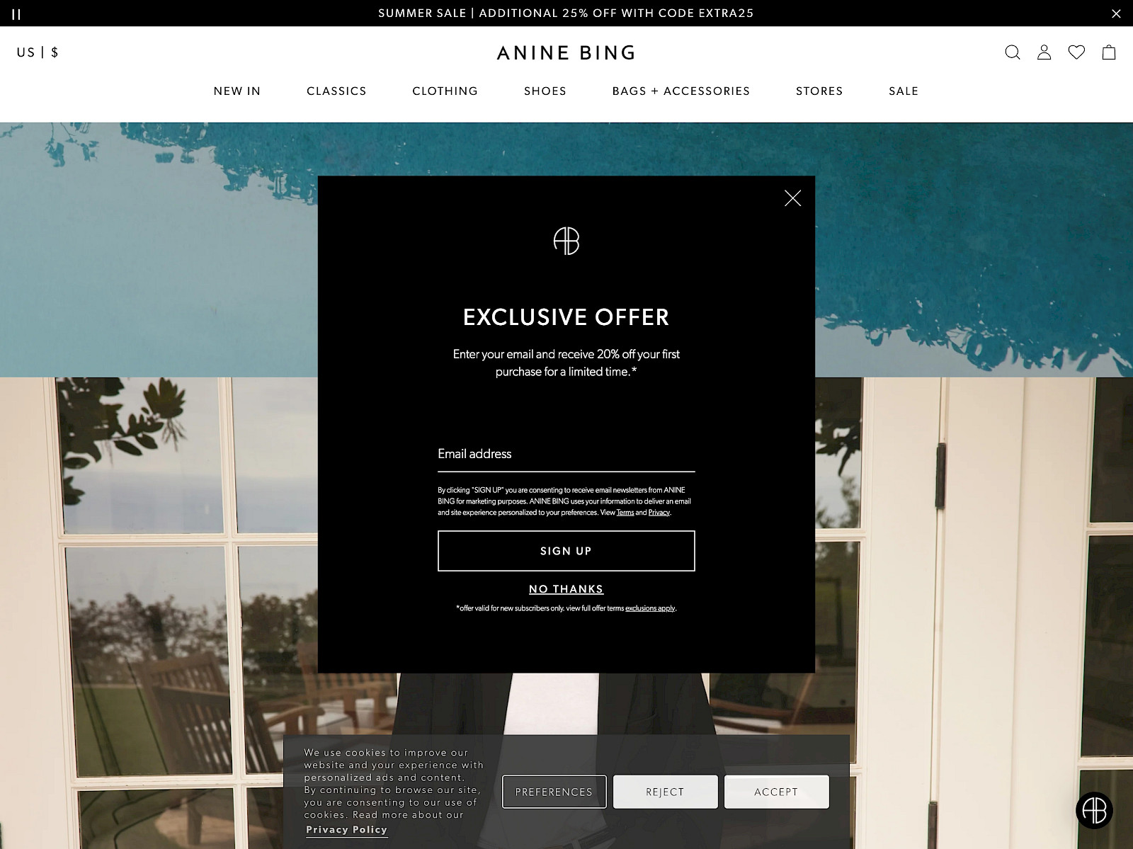 Anine Bing Screenshot