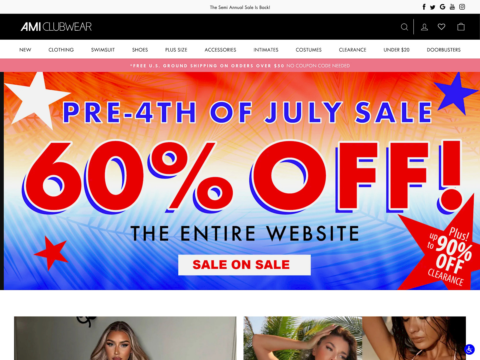 Ami Сlubwear Screenshot