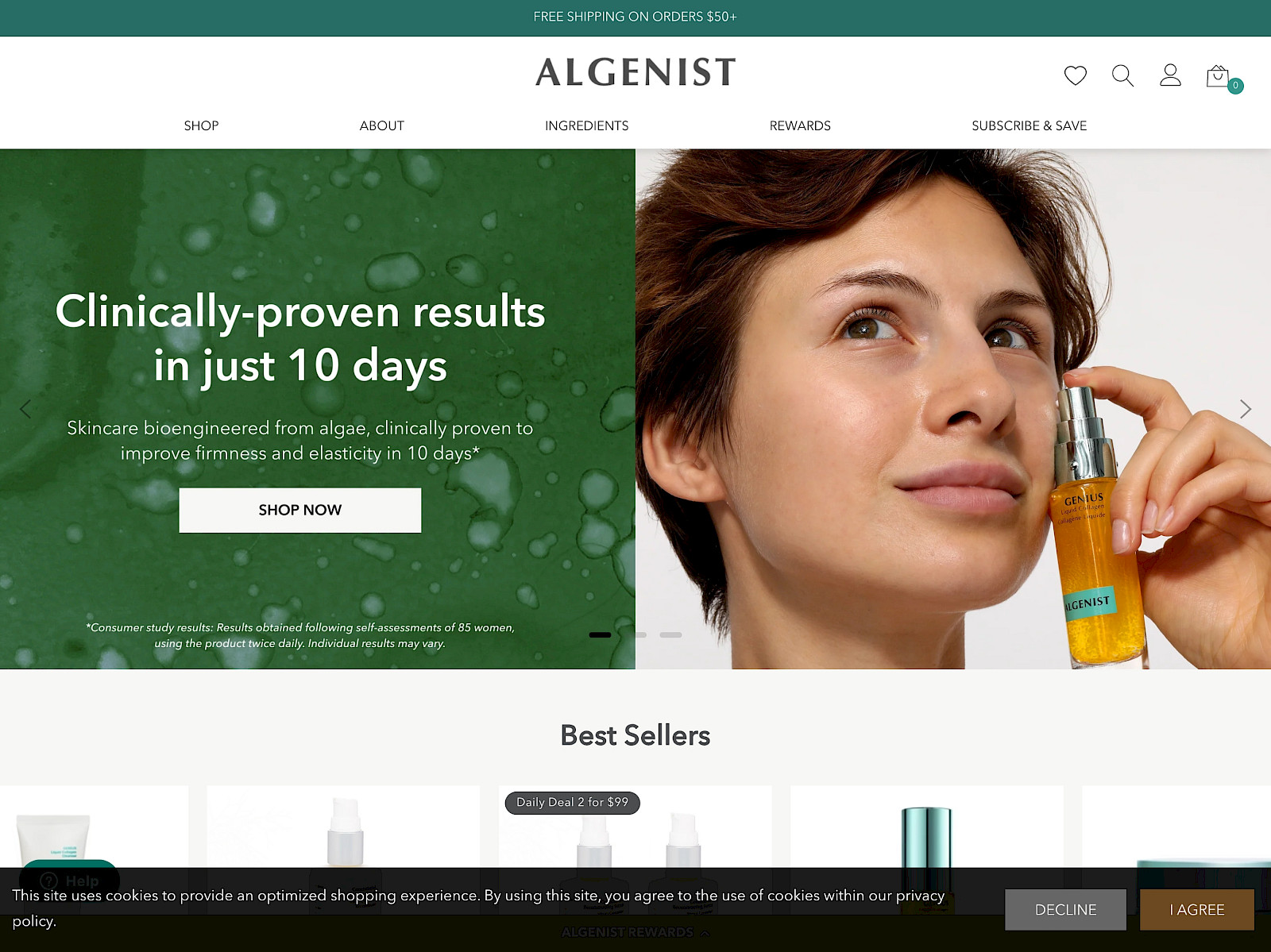 Algenist Screenshot