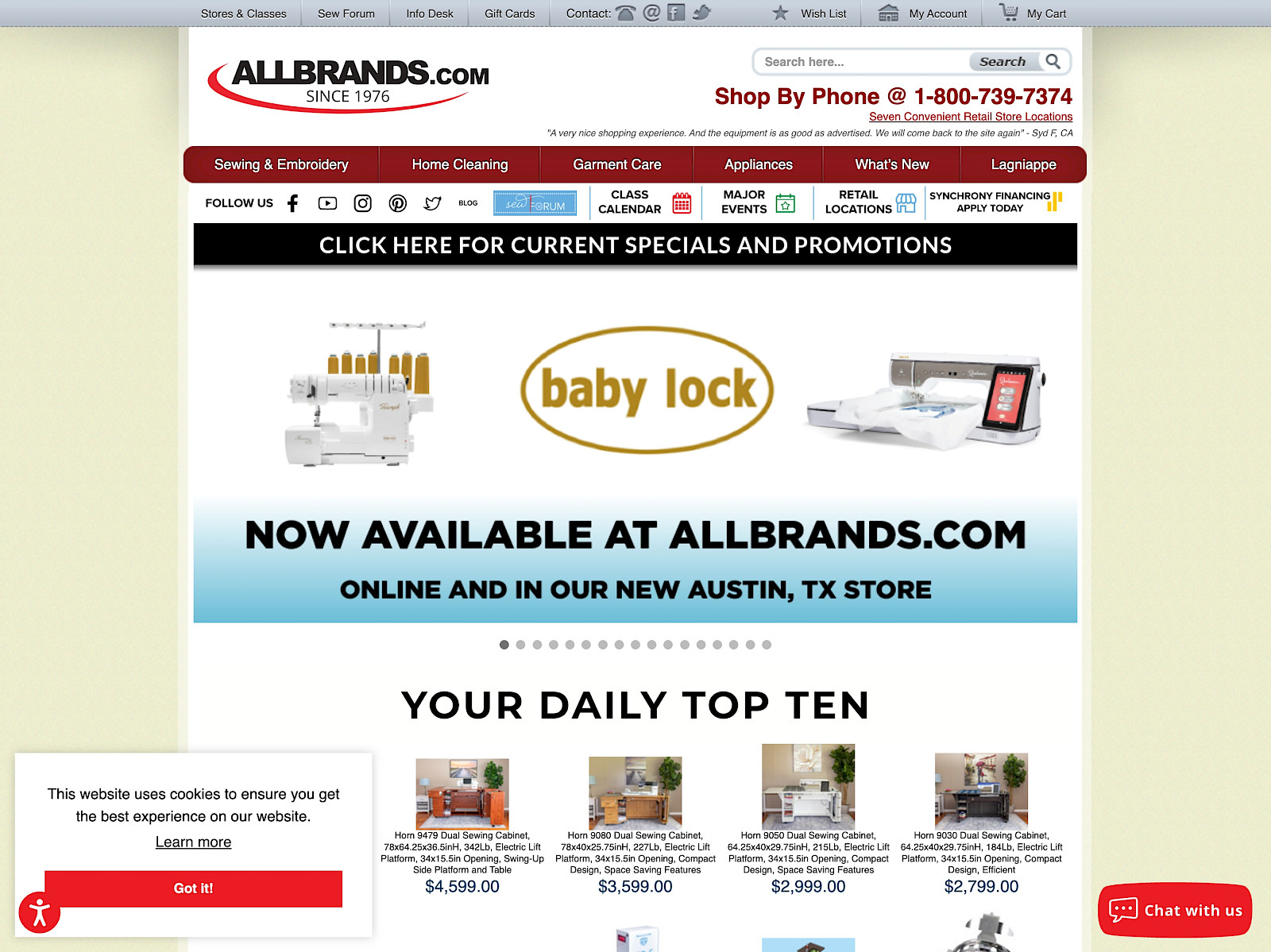 Allbrands Screenshot