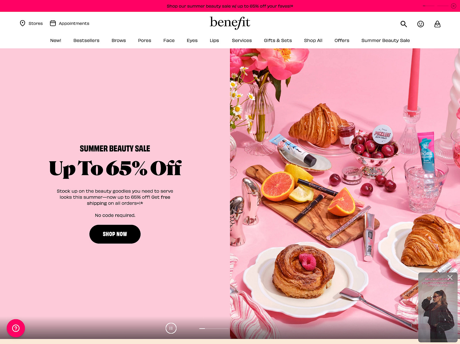 Benefit Screenshot