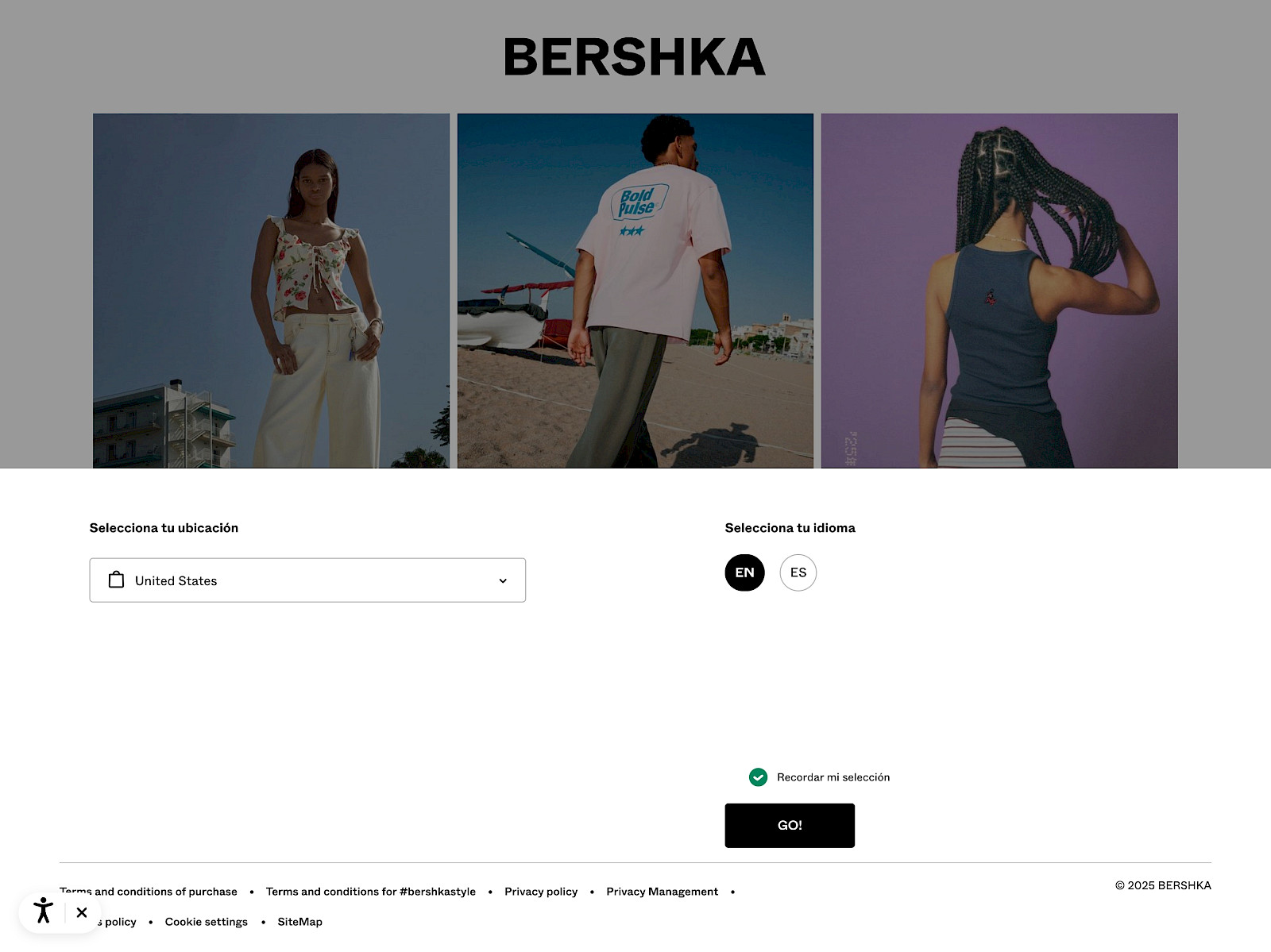 Bershka Screenshot
