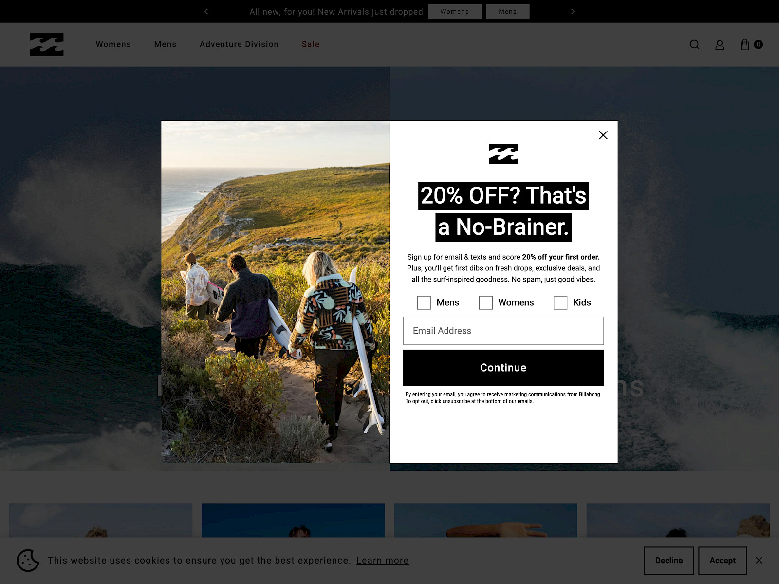 Billabong Screenshot