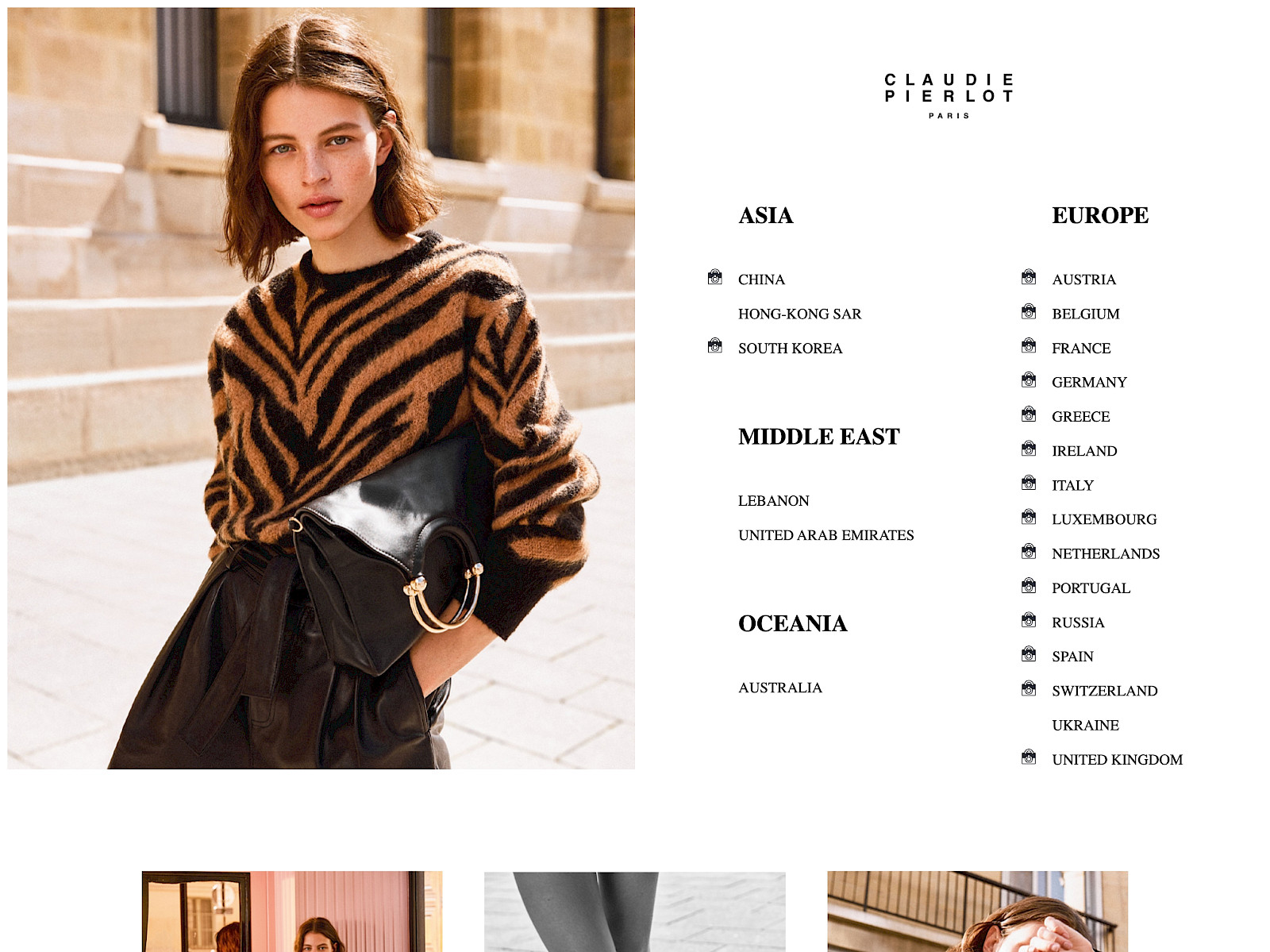 Claudie Pierlot Screenshot