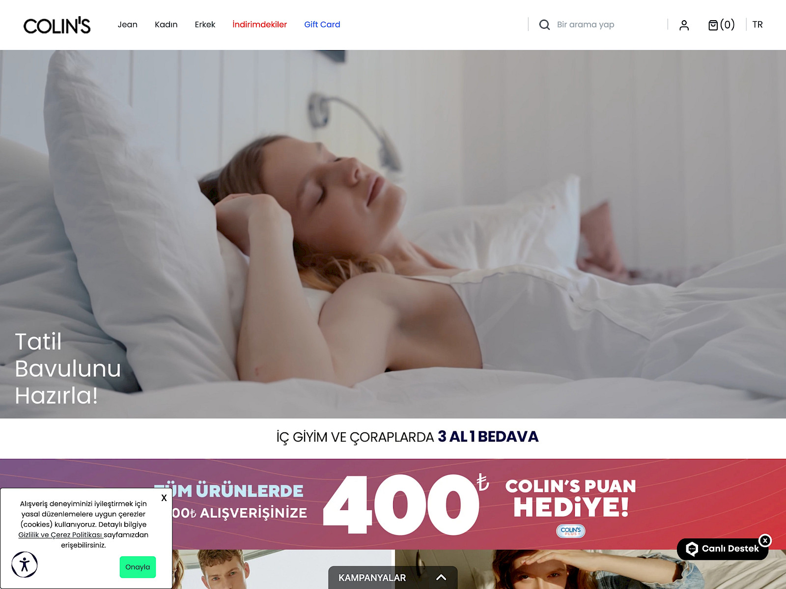 COLIN’S Screenshot