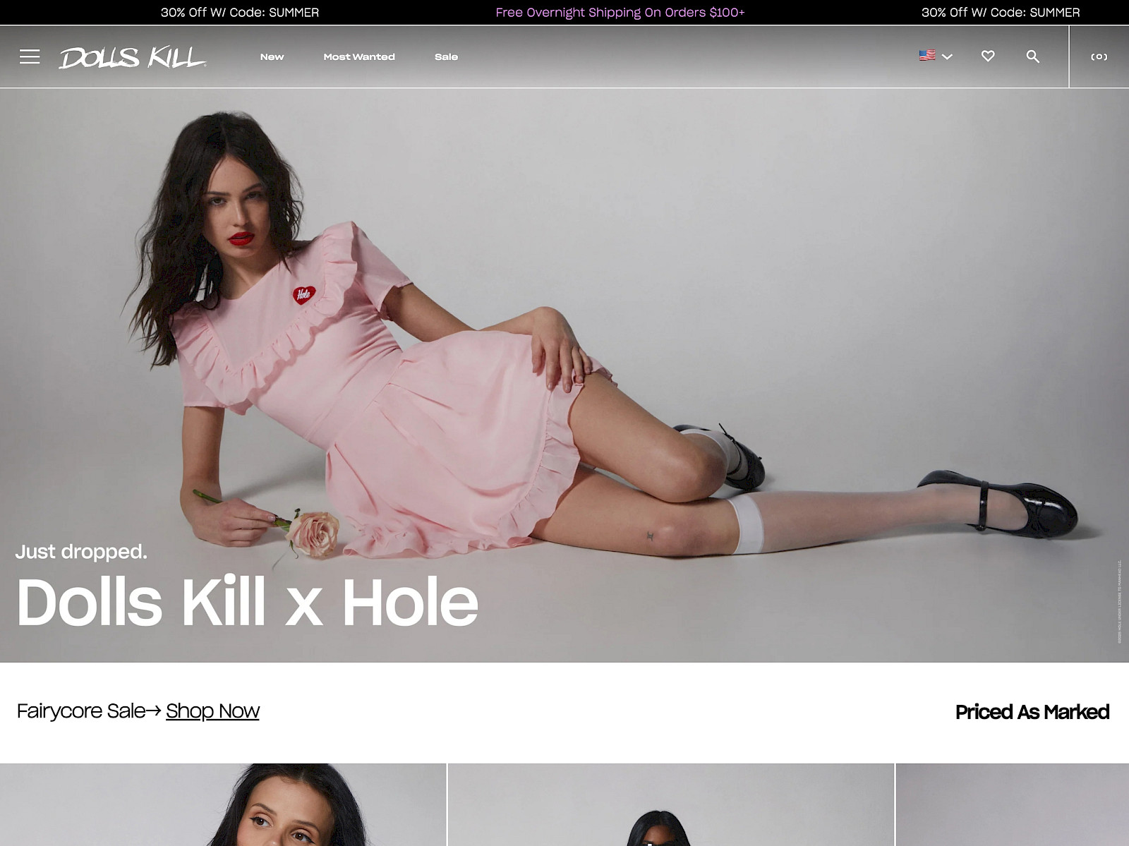 DollsKill Screenshot