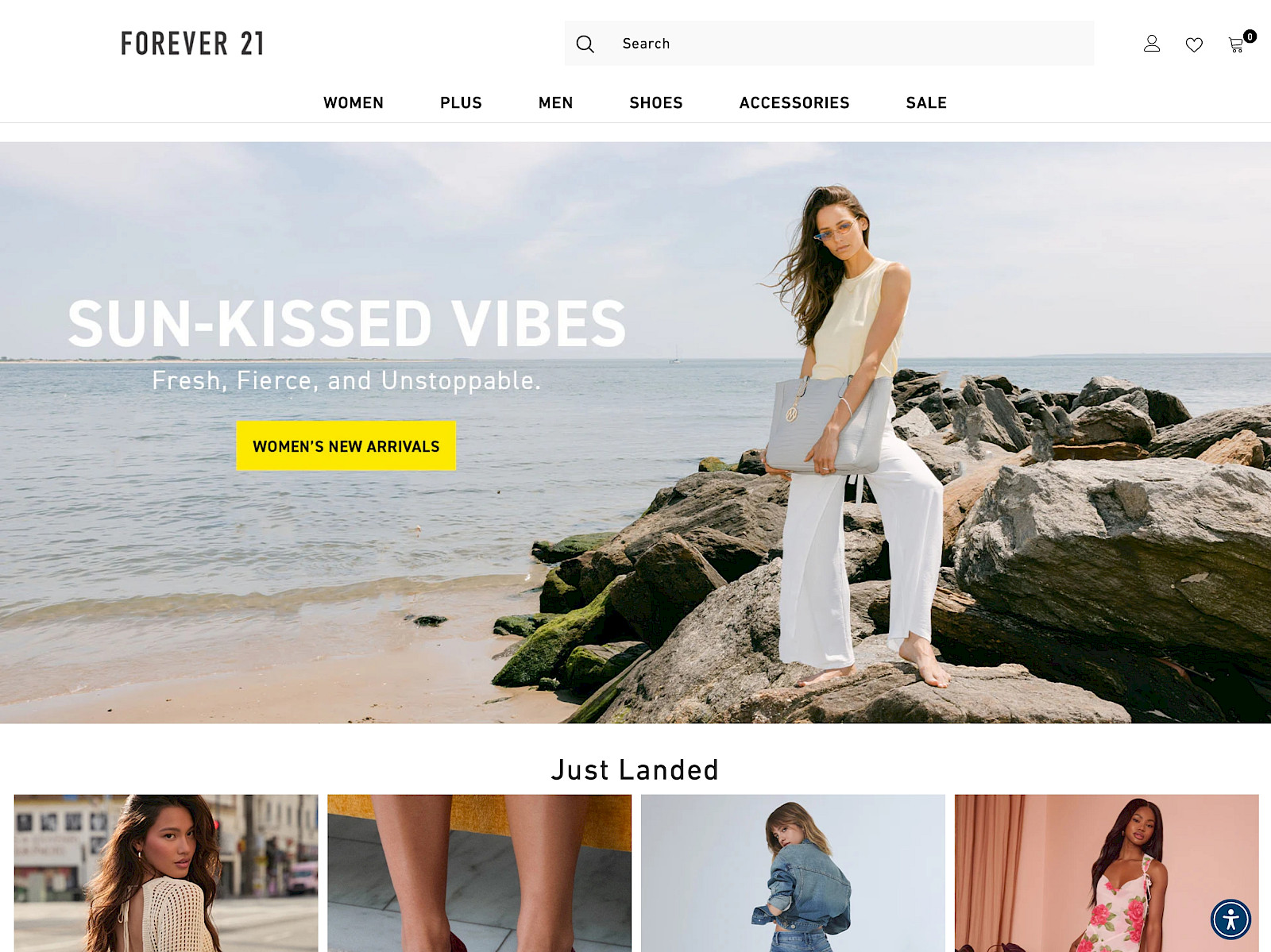 Forever 21 Screenshot