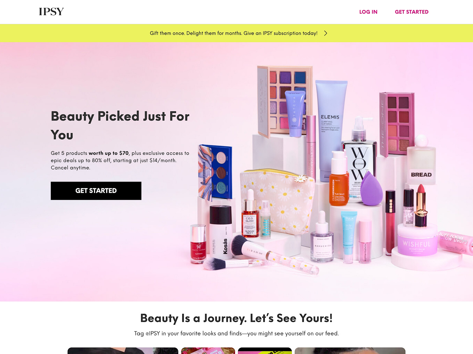 Ipsy Screenshot