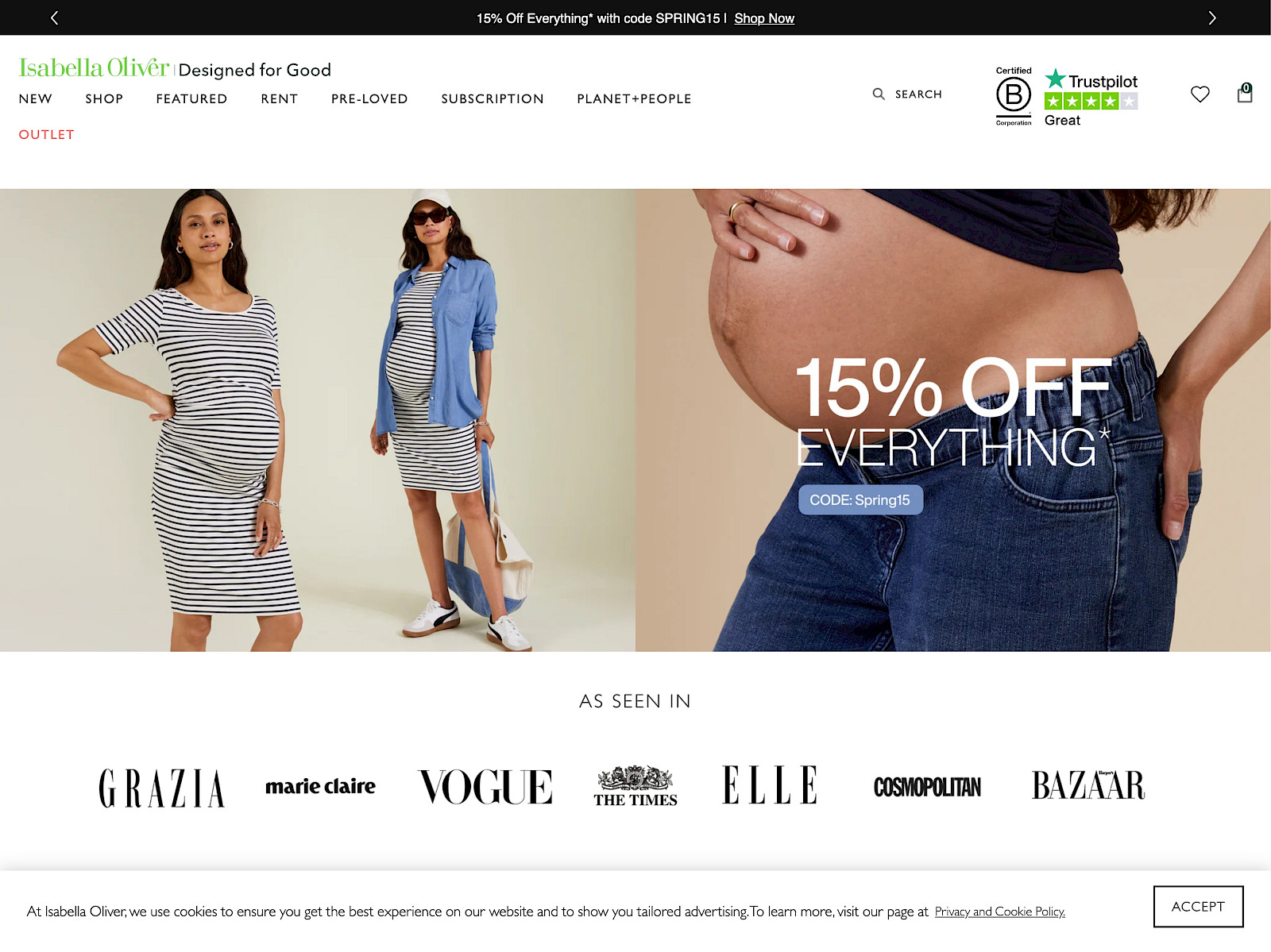 Isabella Oliver Screenshot