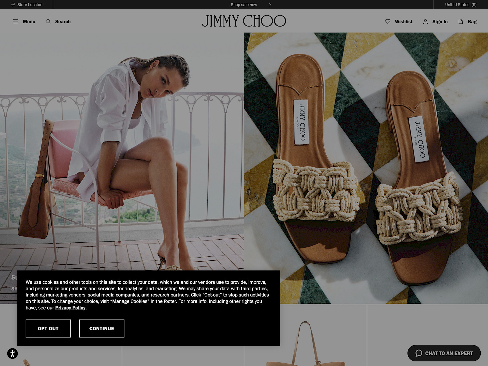Jimmy Choo Screenshot