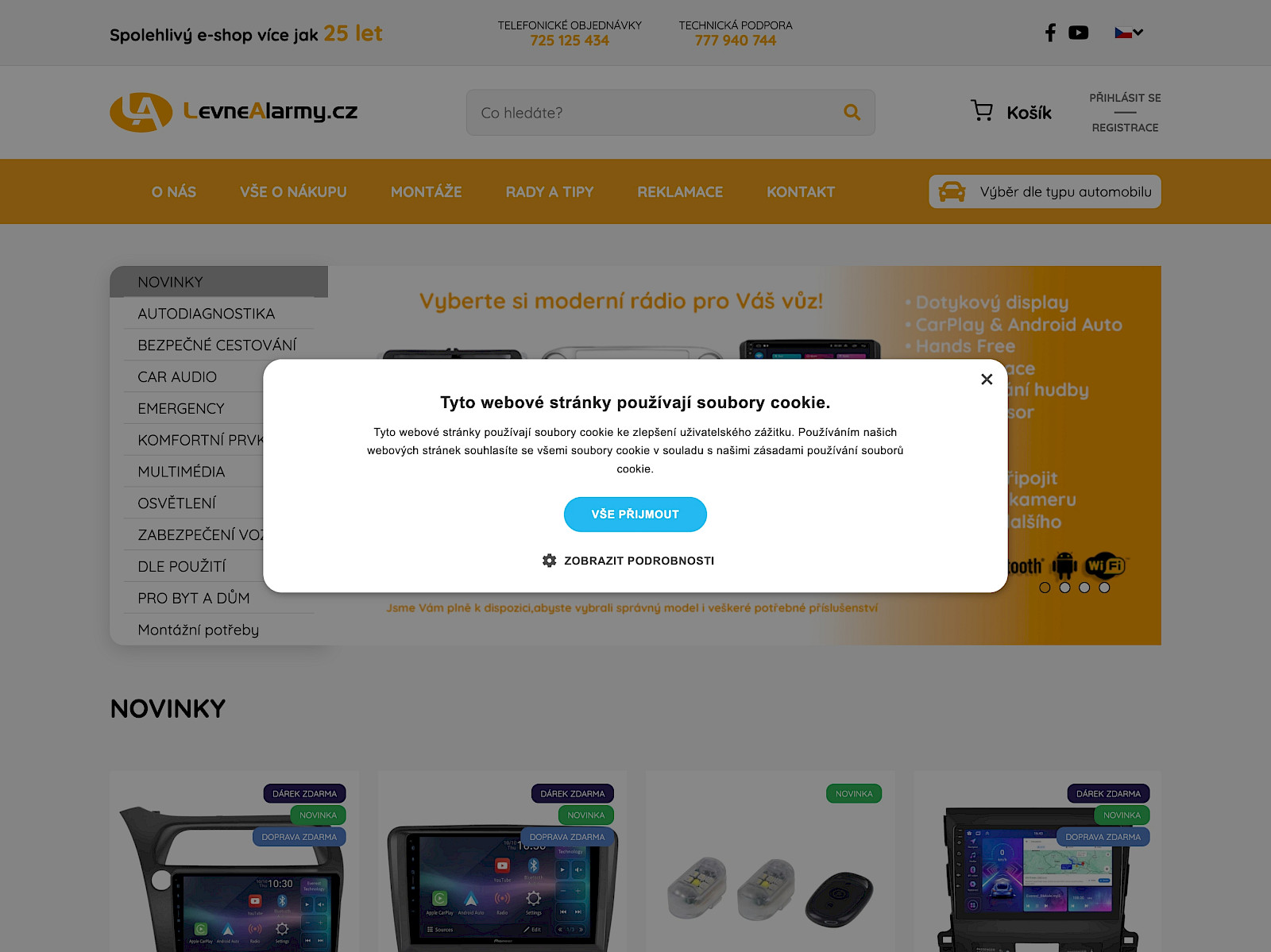 LevneAlarmy Screenshot