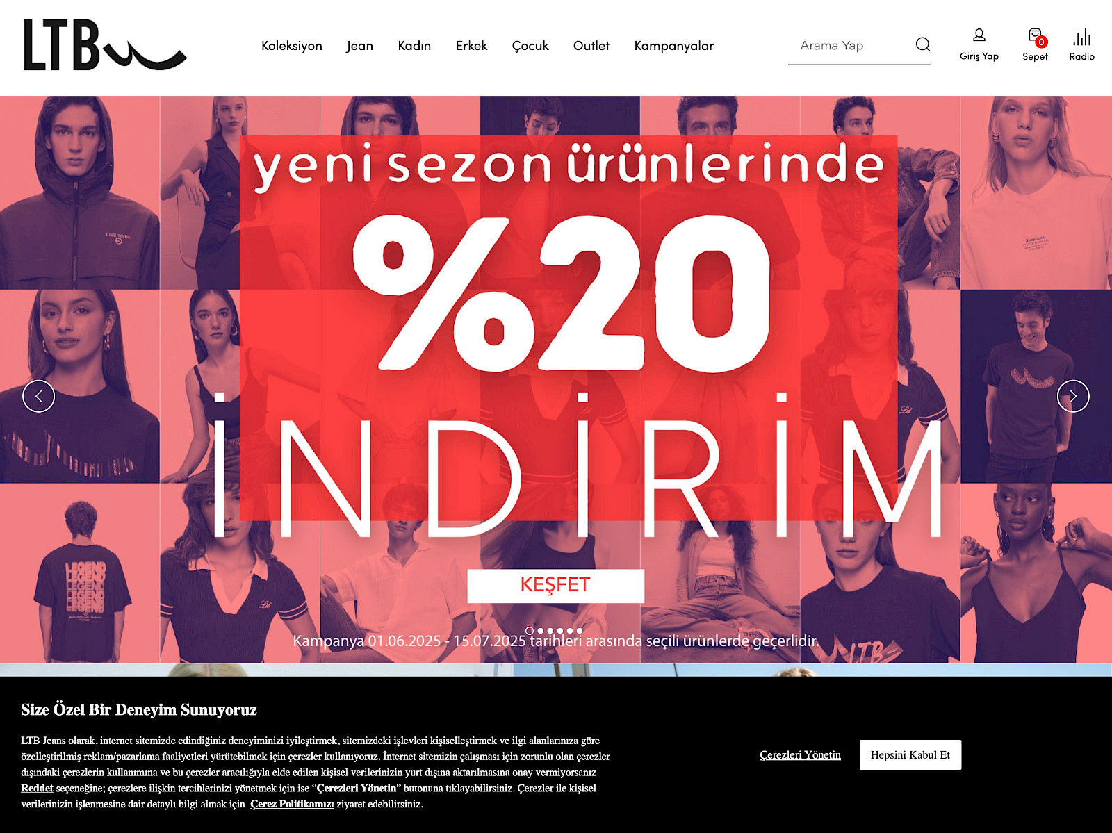 LTB Jeans Screenshot