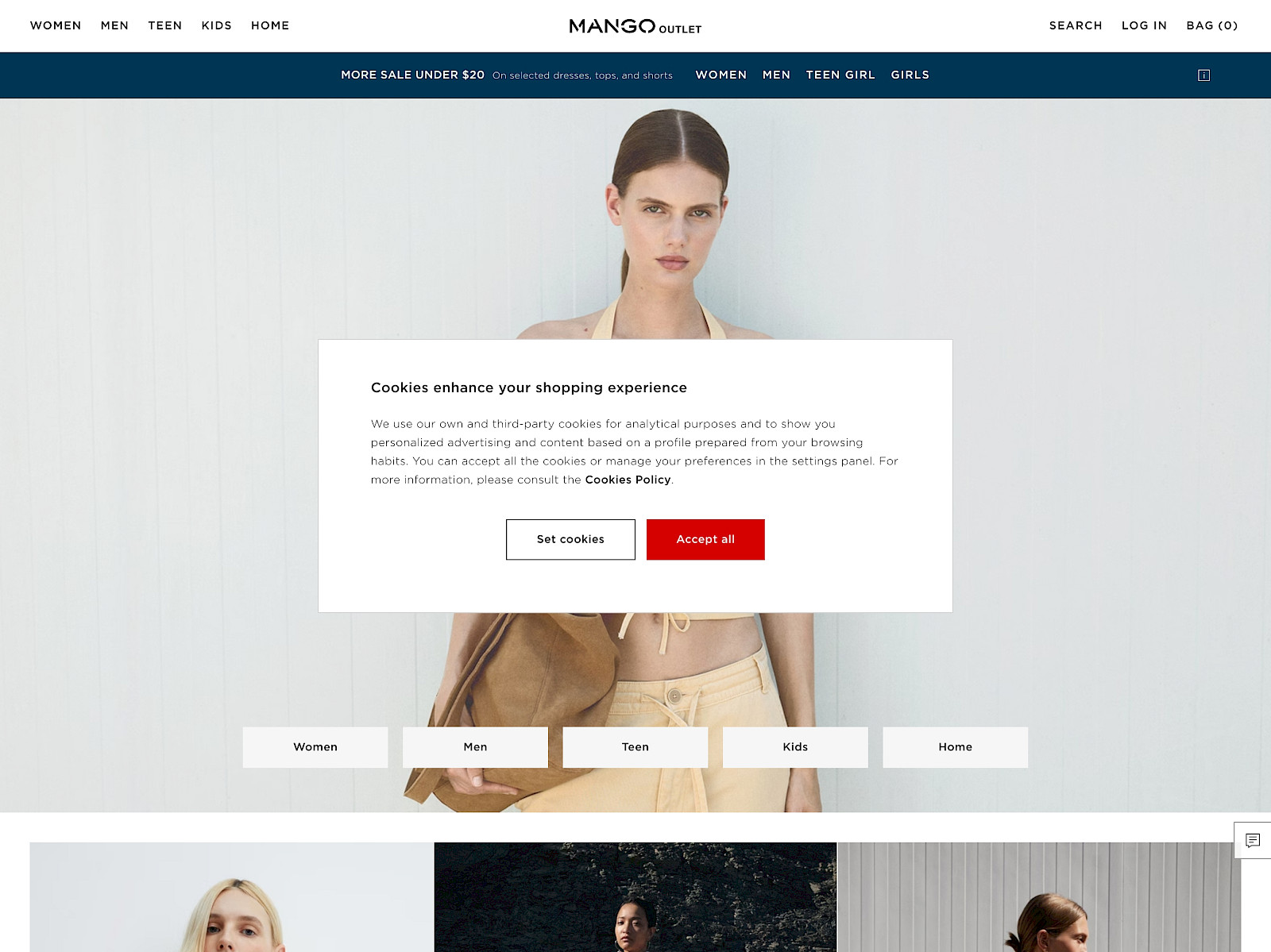 Mango Outlet Screenshot