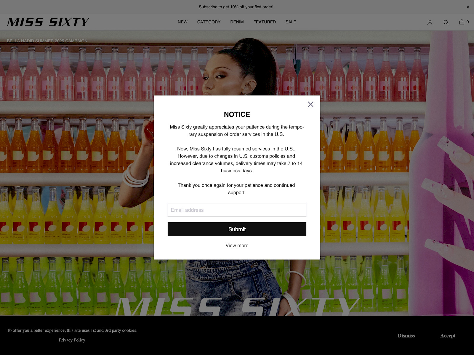 Miss Sixty Screenshot