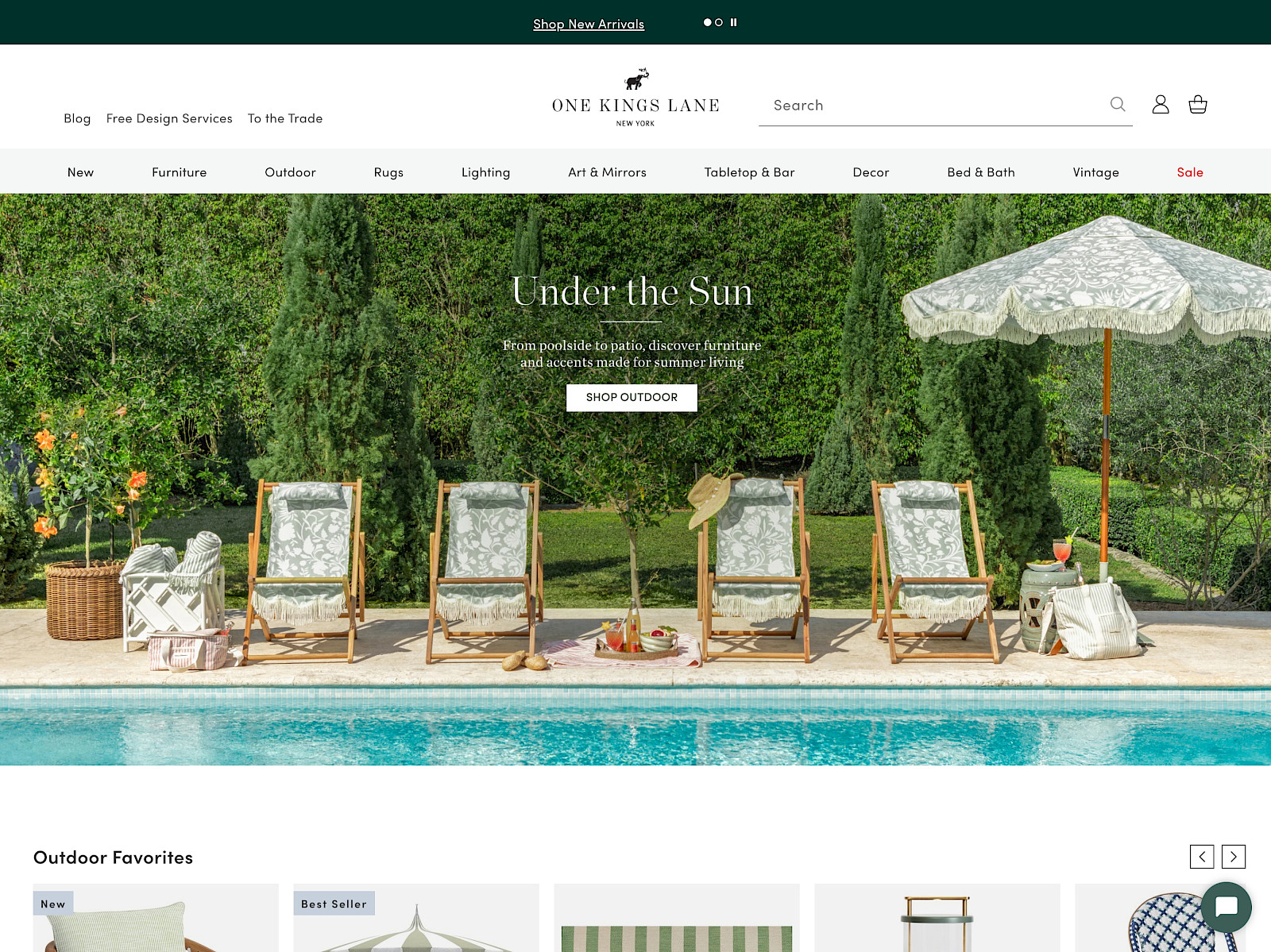 One Kings Lane Screenshot