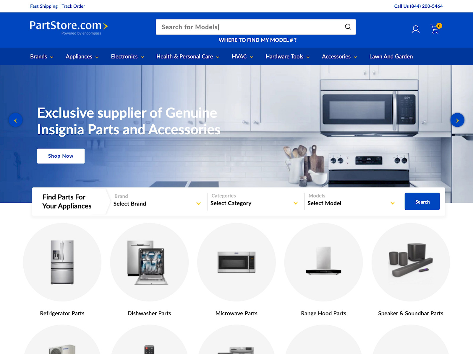 Partstore Screenshot