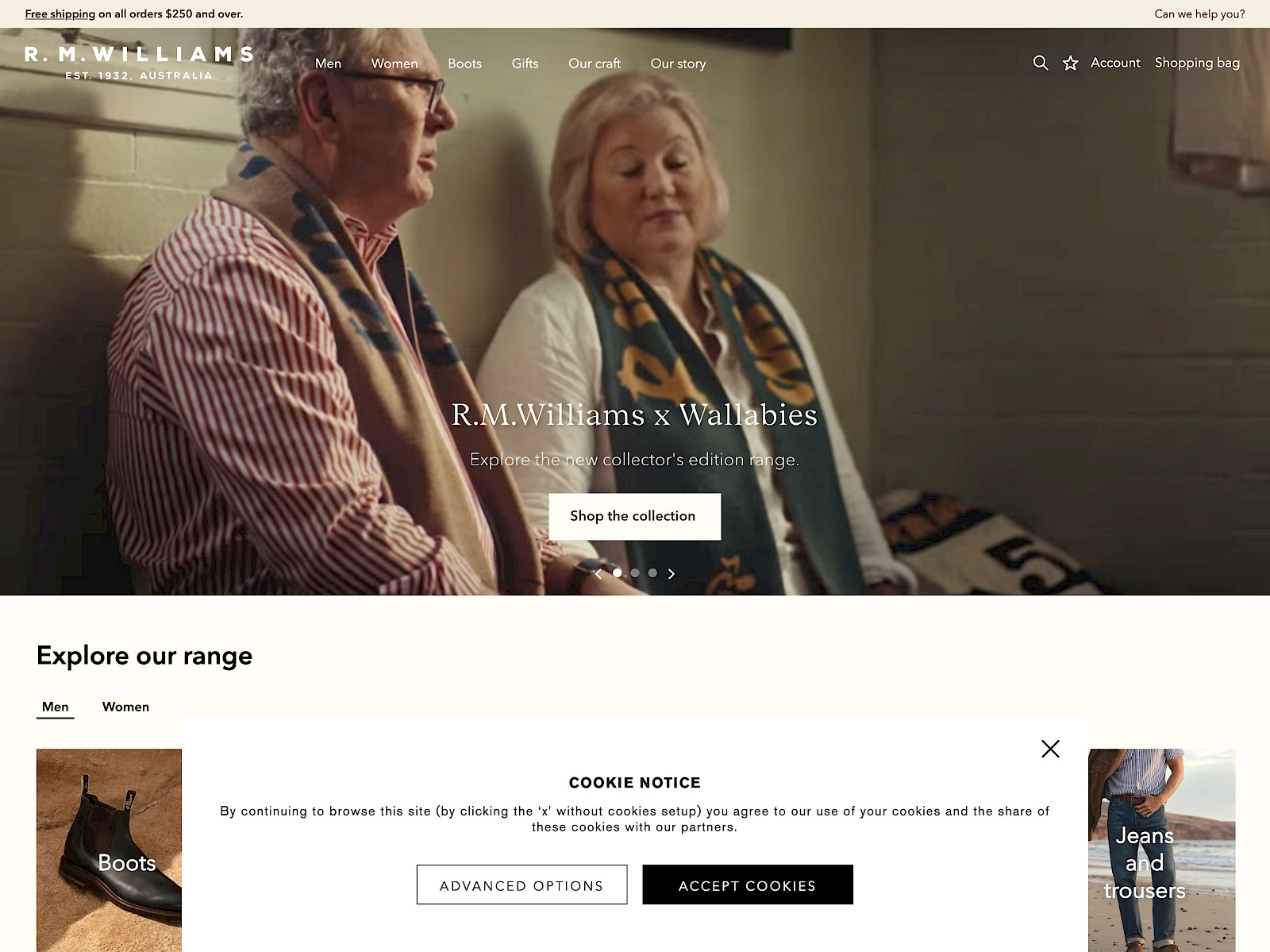 RM Williams Screenshot
