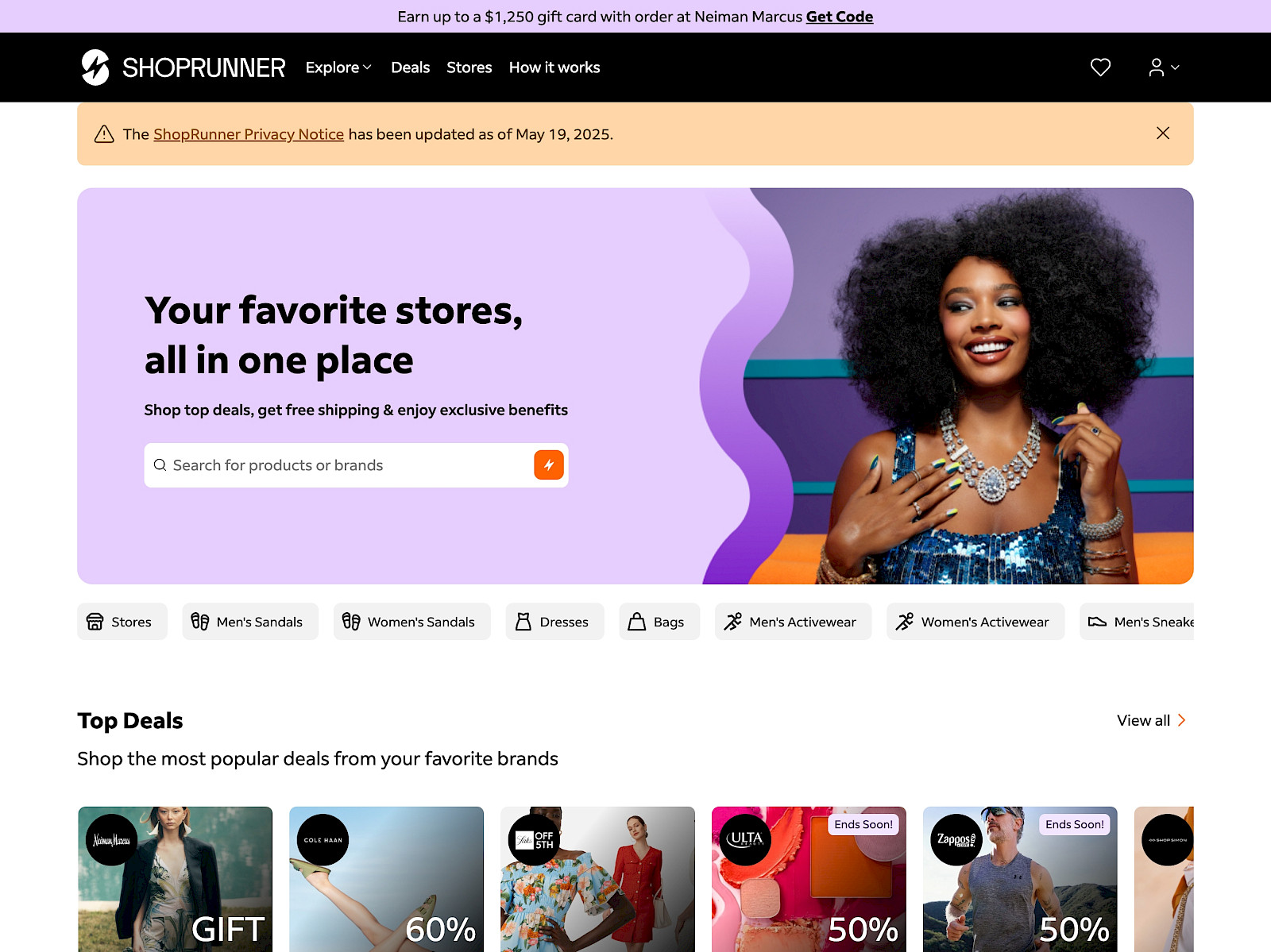 Shoprunner Screenshot