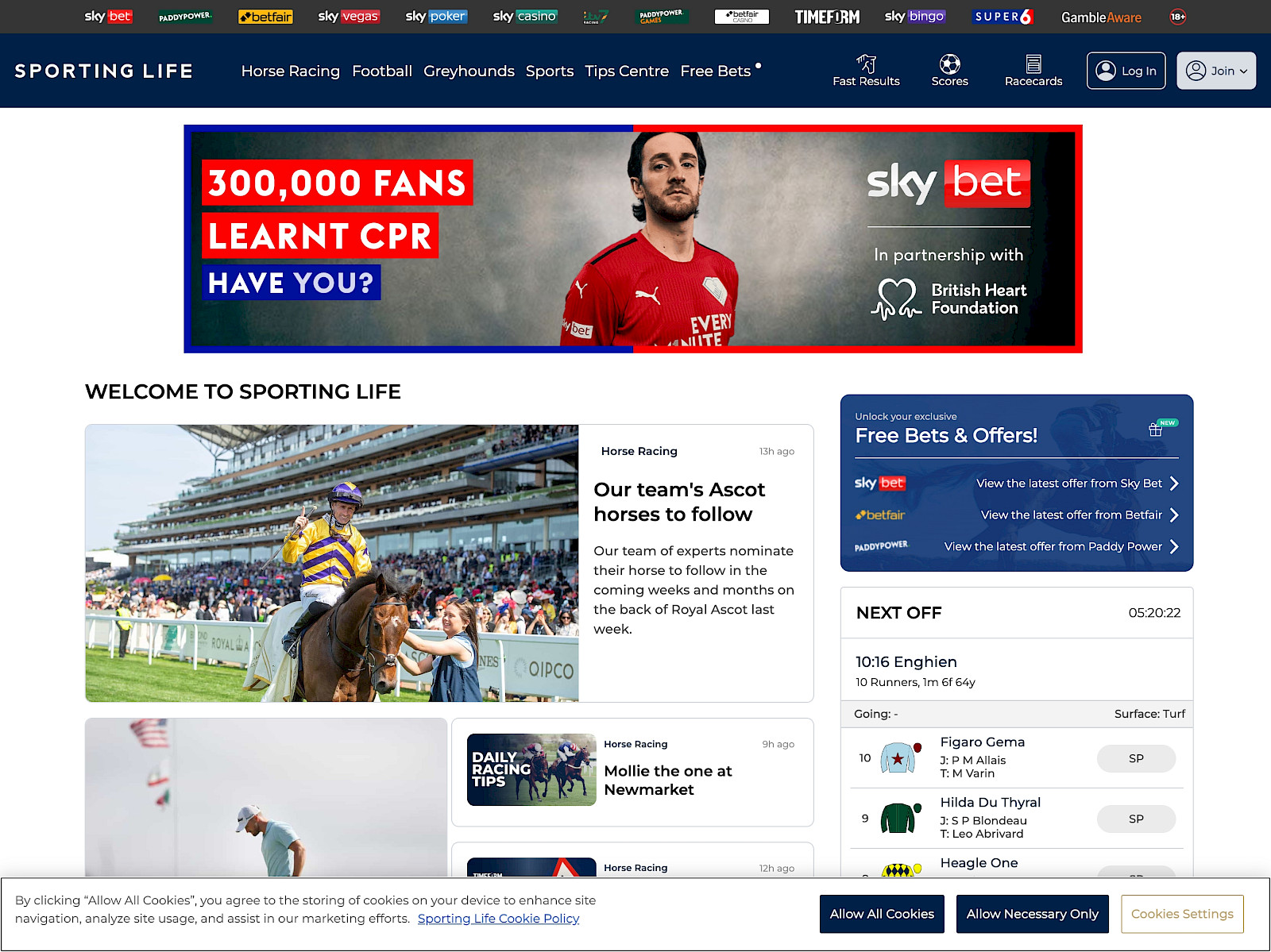 Sporting Life Screenshot