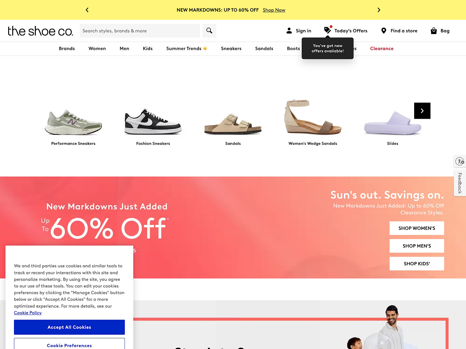 The Shoe Company Screenshot