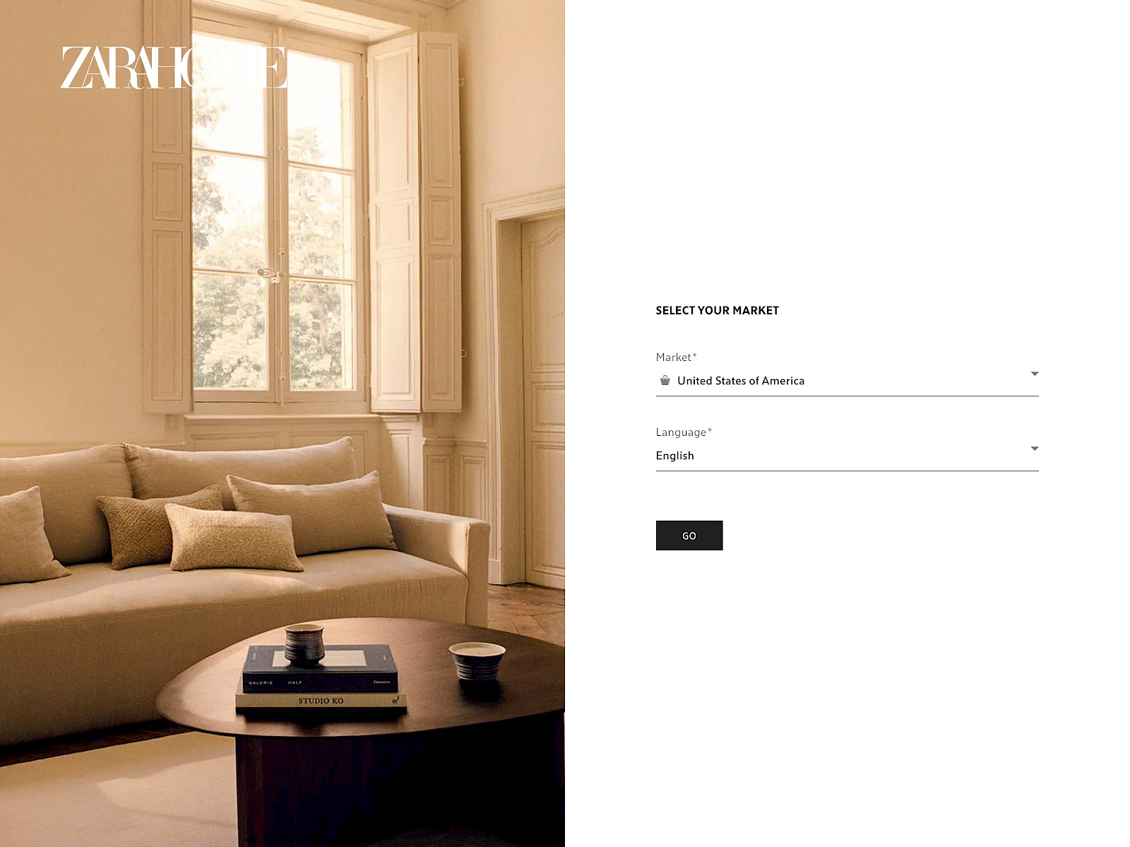 Zara Home Screenshot