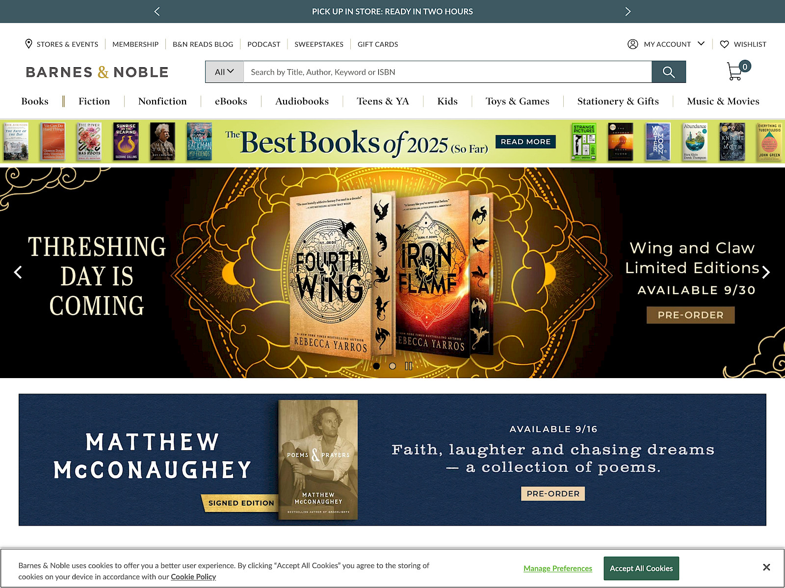 Barnes & Noble Screenshot