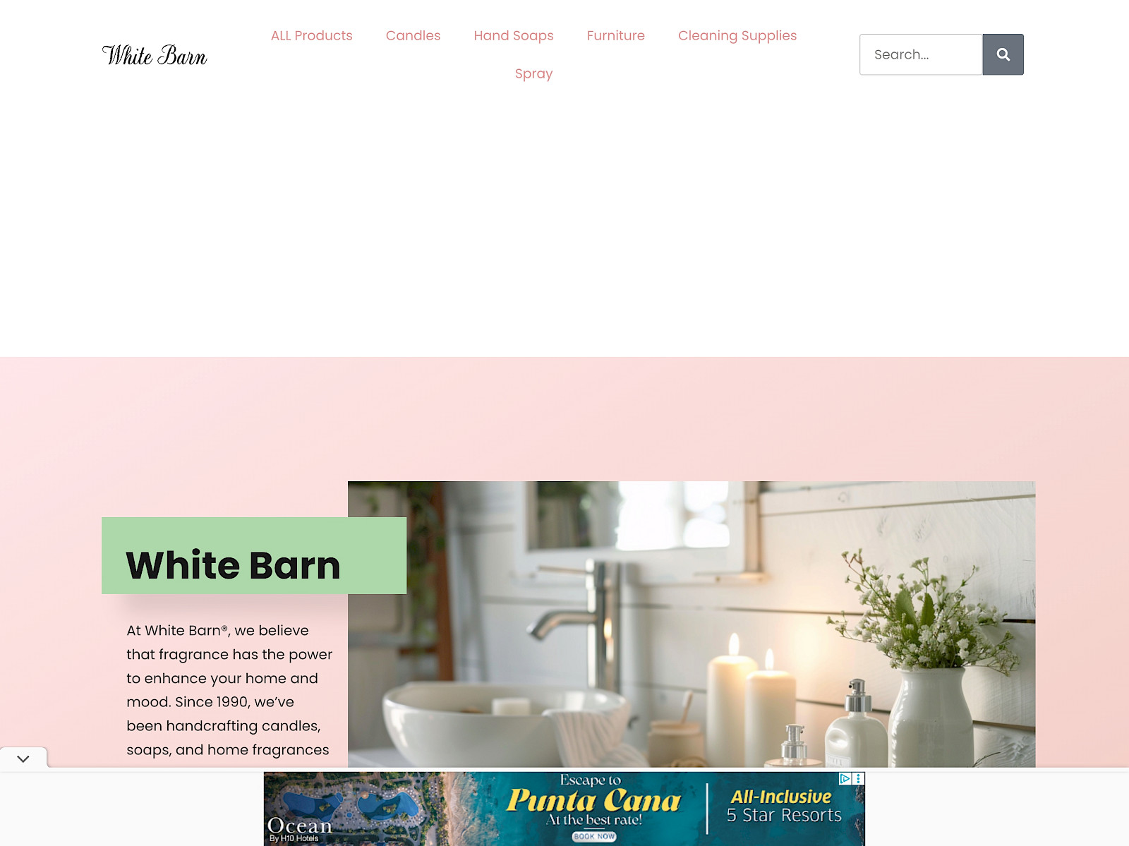 White Barn Candle Screenshot