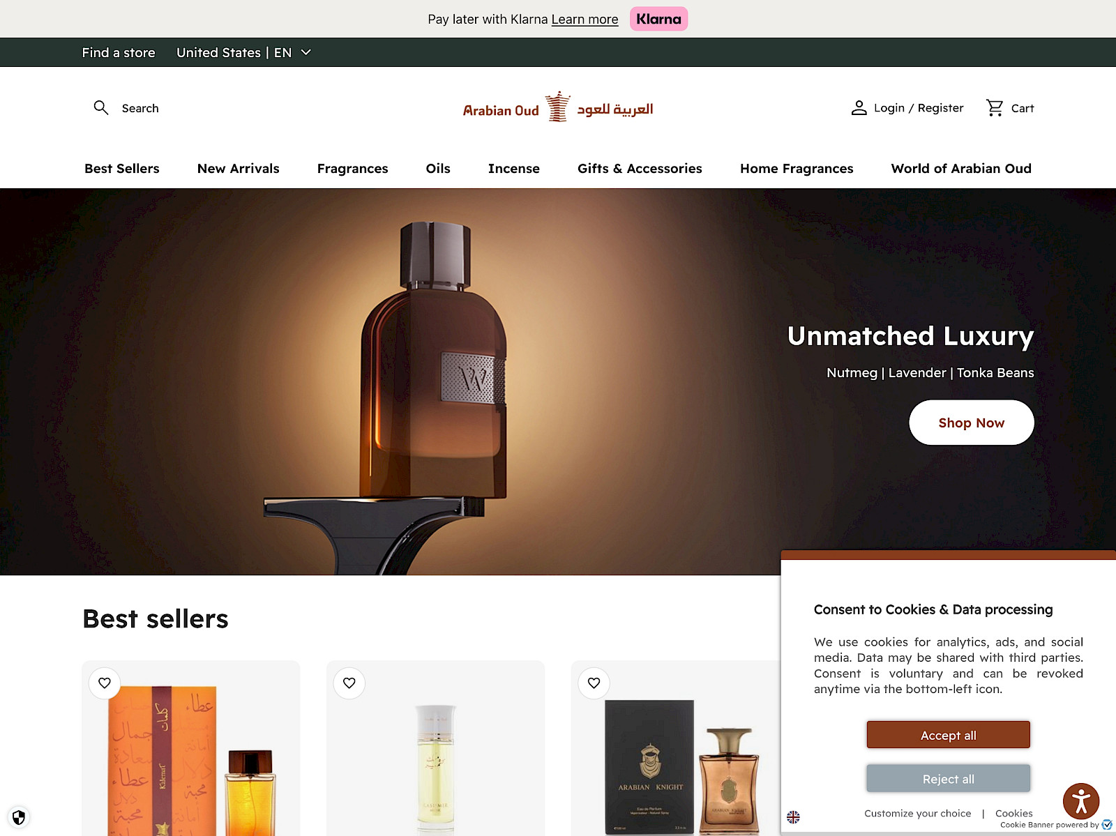 Arabian Oud Screenshot